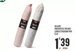 Offerta per Clai - Salame Ungherese/Milano Lunga Stagionatura a 1,39€ in Despar