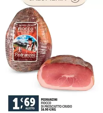 Offerta per Pedranzini - Fiocco Di Prosciutto Crudo a 1,69€ in Decò