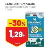 Offerta per Granarolo - Latte UHT a 1,29€ in Coop