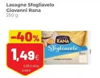 Offerta per Giovanni Rana - Lasagne Sfogliavelo a 1,49€ in Coop