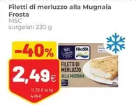 Offerta per Frosta - Filetti Di Merluzzo Alla Mugnaia a 2,49€ in Coop