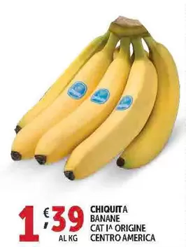 Offerta per Chiquita - Banane a 1,39€ in Decò