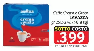 Offerta per Lavazza - Caffè Crema E Gusto a 3,99€ in Maxì