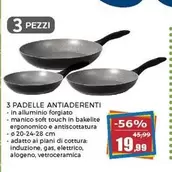 Offerta per Soft - 3 Padelle Antiaderenti a 19,99€ in Happy Casa Store