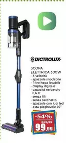 Offerta per Dictrolux - Scopa Elettrica 300W a 99,99€ in Happy Casa Store