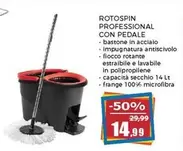 Offerta per Rotospin Professional Con Pedale a 14,99€ in Happy Casa Store