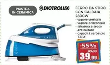 Offerta per Dictrolux - Ferro Da Stiro Con Caldaia a 39,99€ in Happy Casa Store