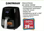 Offerta per Dictrolux - Friggitrice Ad Aria 1450W a 39,99€ in Happy Casa Store