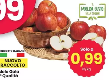 Offerta per Solo - Mele Gala 1o Qualità a 0,99€ in Eurospar