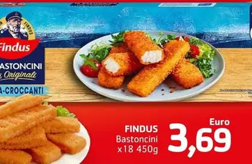 Offerta per Findus - Bastoncini a 3,69€ in Pellicano