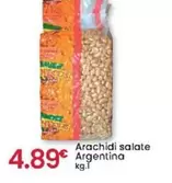 Offerta per Arachidi Salate Argentina a 4,89€ in Despar