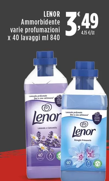 Offerta per Lenor - Ammorbidente a 3,49€ in Supermercati Rossotono Easy