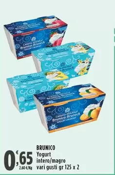 Offerta per Latteria - Brunico - Yogurt Intero/magro a 0,65€ in Supermercati Rossotono Easy