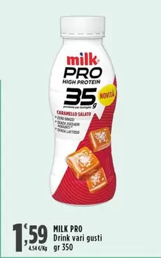 Offerta per Milk -  Pro - Drink a 1,59€ in Supermercati Rossotono Easy