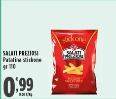 Offerta per Salati preziosi - Patatina Stickone a 0,99€ in Supermercati Rossotono Easy