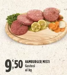 Offerta per Hamburger Misti a 9,5€ in Supermercati Rossotono Easy