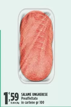 Offerta per Salame Ungherese Preaffettato a 1,59€ in Supermercati Rossotono Easy