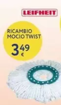 Offerta per Leifheit - Ricambio Mocio Twist a 3,49€ in Le Mille