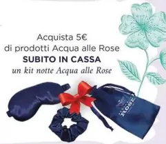 Offerta per Acqua Alle Rose - Subito In Cassa - a 5€ in Acqua & Sapone