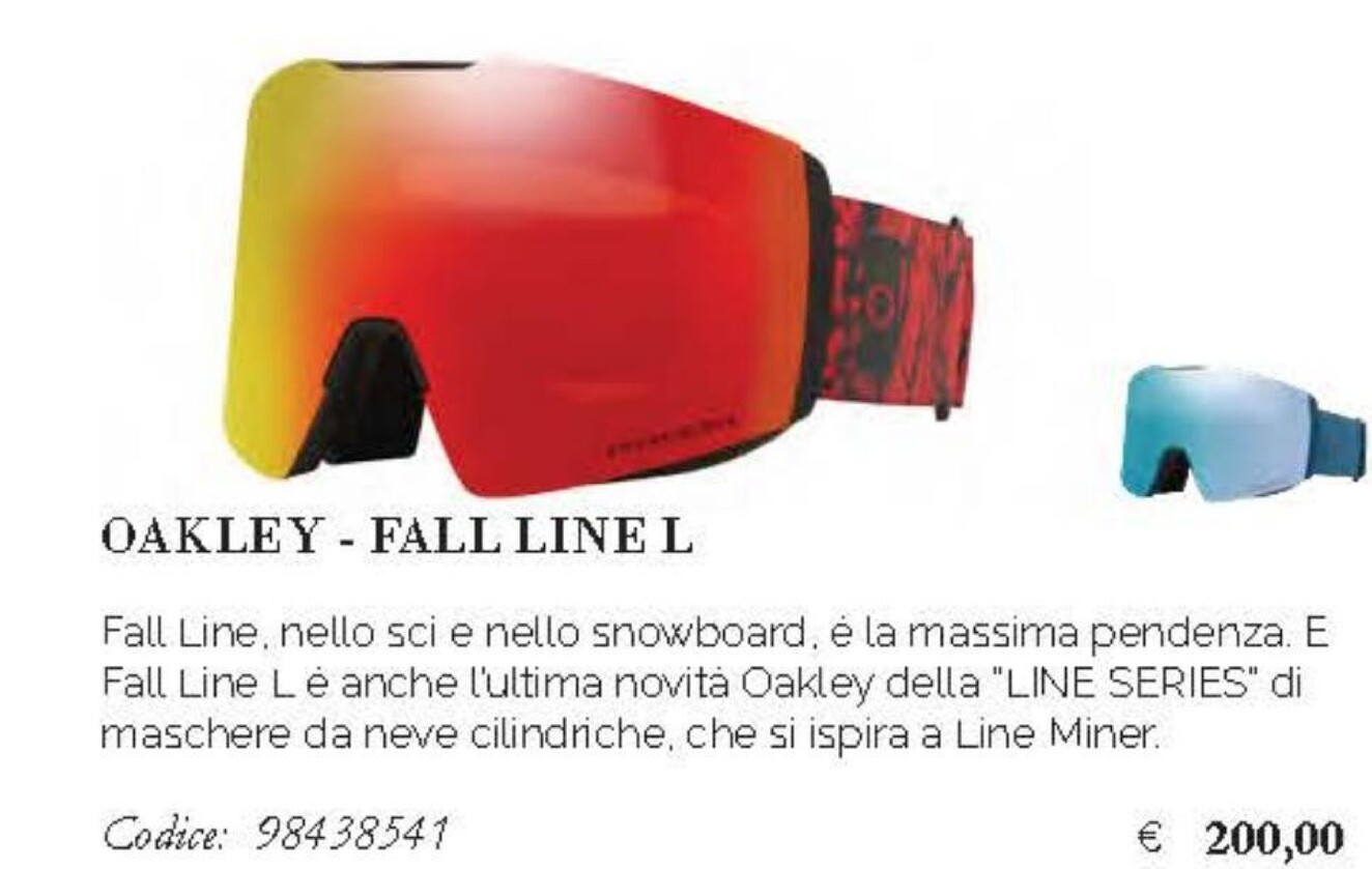 Offerta per Oakley - Fall Line L a 200€ in DF SportSpecialist
