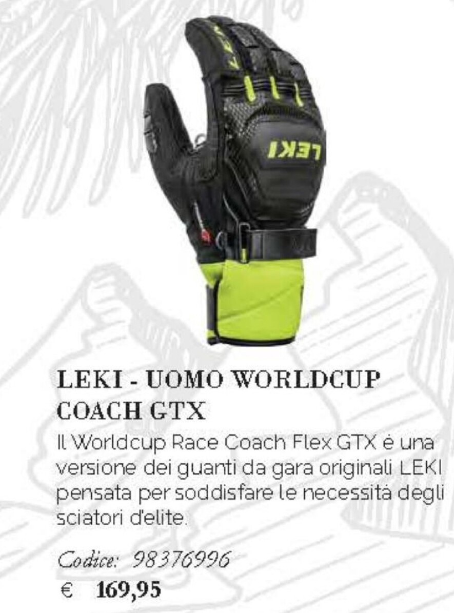 Offerta per Leki - Uomo Worldcup Coach Gtx a 169,95€ in DF SportSpecialist