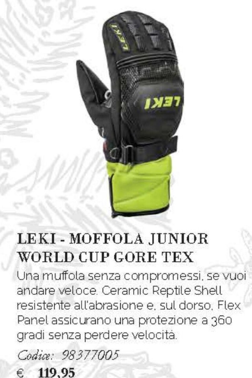 Offerta per Leki - Moffola Junior World Cup Gore Tex a 119,95€ in DF SportSpecialist