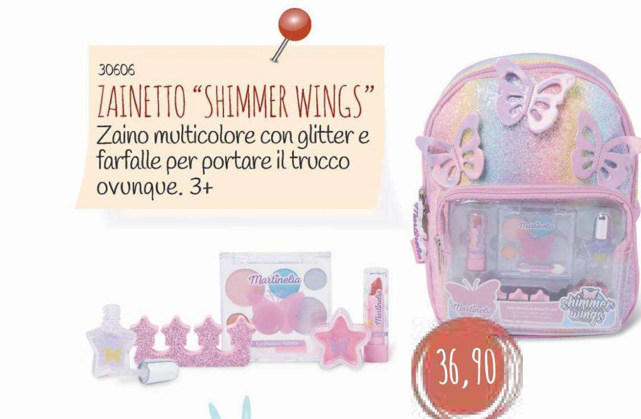 Offerta per Zainetto Shimmer Wings a 36,9€ in La Giraffa