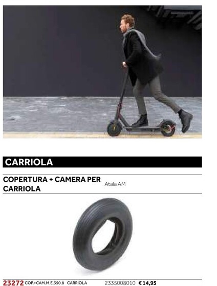 Offerta per Copertura + Camera Per Carriola - Atala AM a 14,95€ in Atala