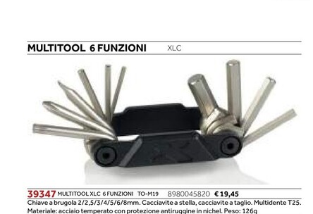 Offerta per XLC - Multitool 6 Funzioni a 19,45€ in Atala