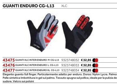 Offerta per XLC - Guanti Enduro Cg - L13 a 32,95€ in Atala