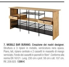 Offerta per Mobile Bar Burano a 1399€ in Maisons du Monde