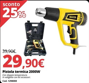 Offerta per Pistola Termica 2000w a 29,9€ in Bricoio