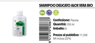 Offerta per Santiveri - Shampoo Delicato Aloe Vera Bio a 11,55€ in Ibersan